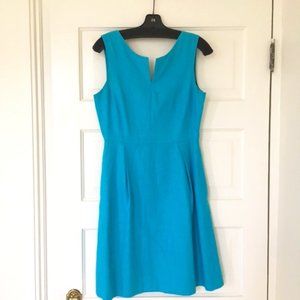 Kate Spade Blue Linen Dress